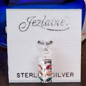 Jezlaine Vintage Traffic Light Charm, New